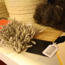 Fabric and textiles. Materfad showroom.