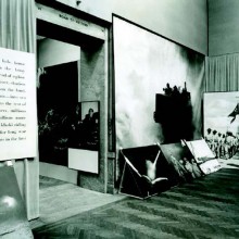 Road to Victory, comisariado por el diseñador de Bauhaus Herbert Bayer en el instituto de arte de Chicaco. 1943.